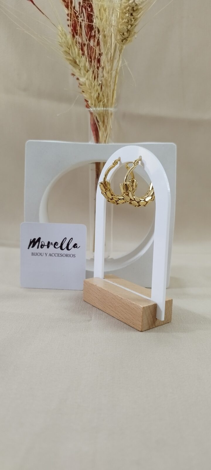 Aros mediano (dorado)