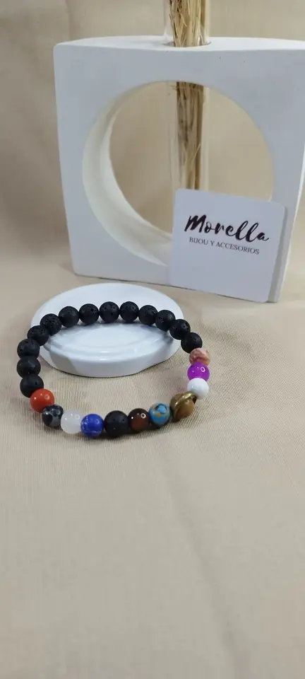 Pulsera planetas 6 mm