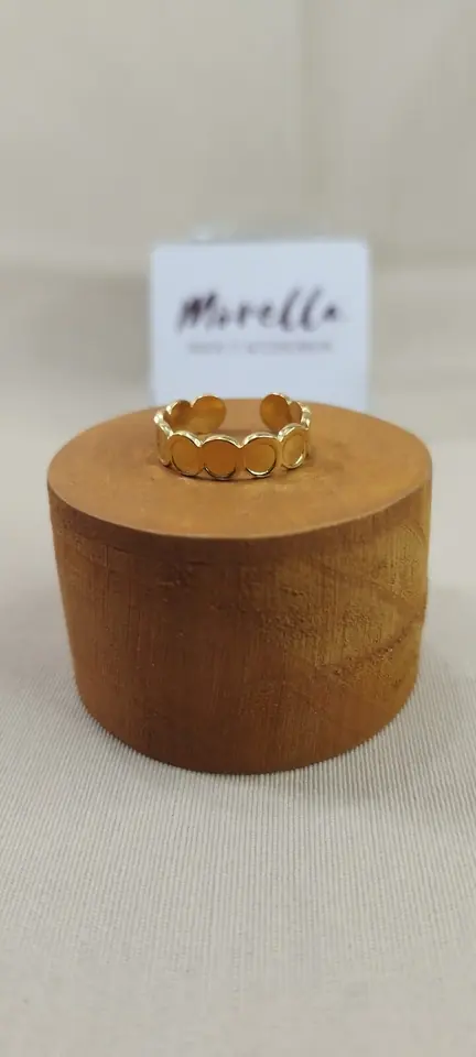 Anillo ajustable circulos