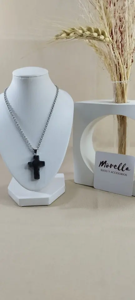 Cadena  con dije en labradorita