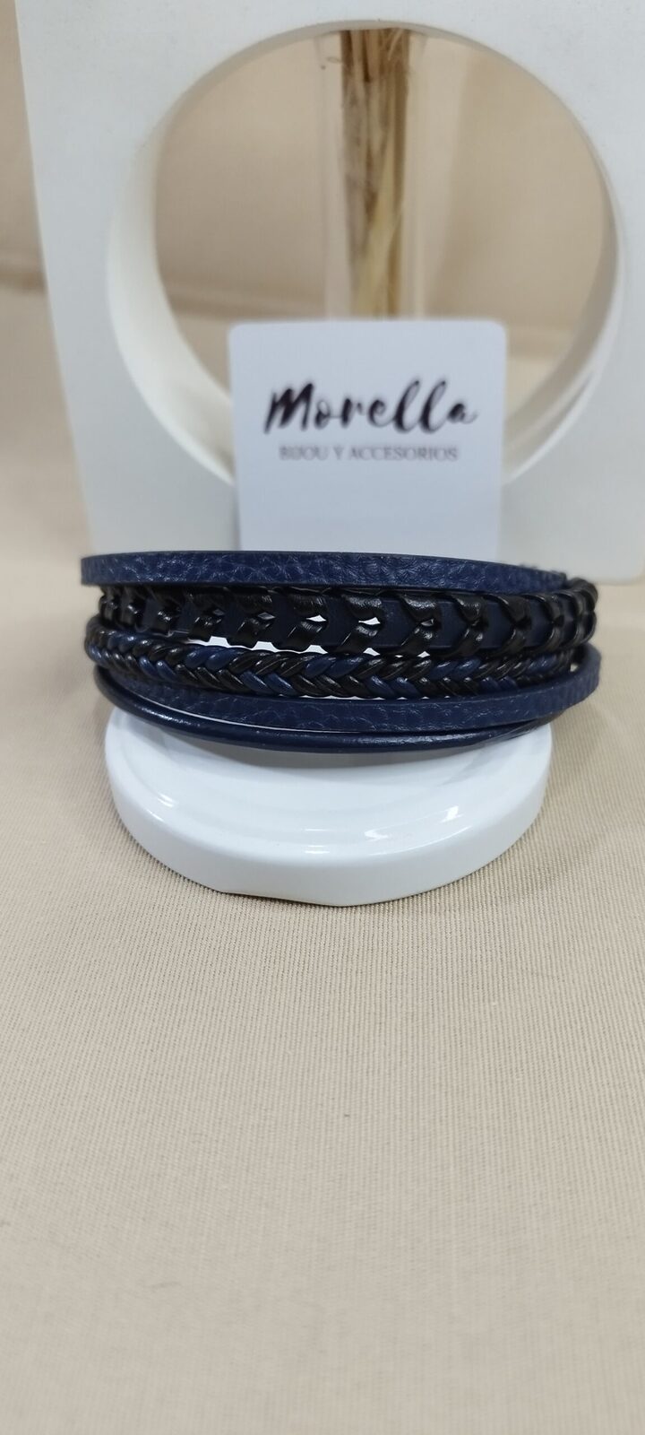 Pulsera azul /negro