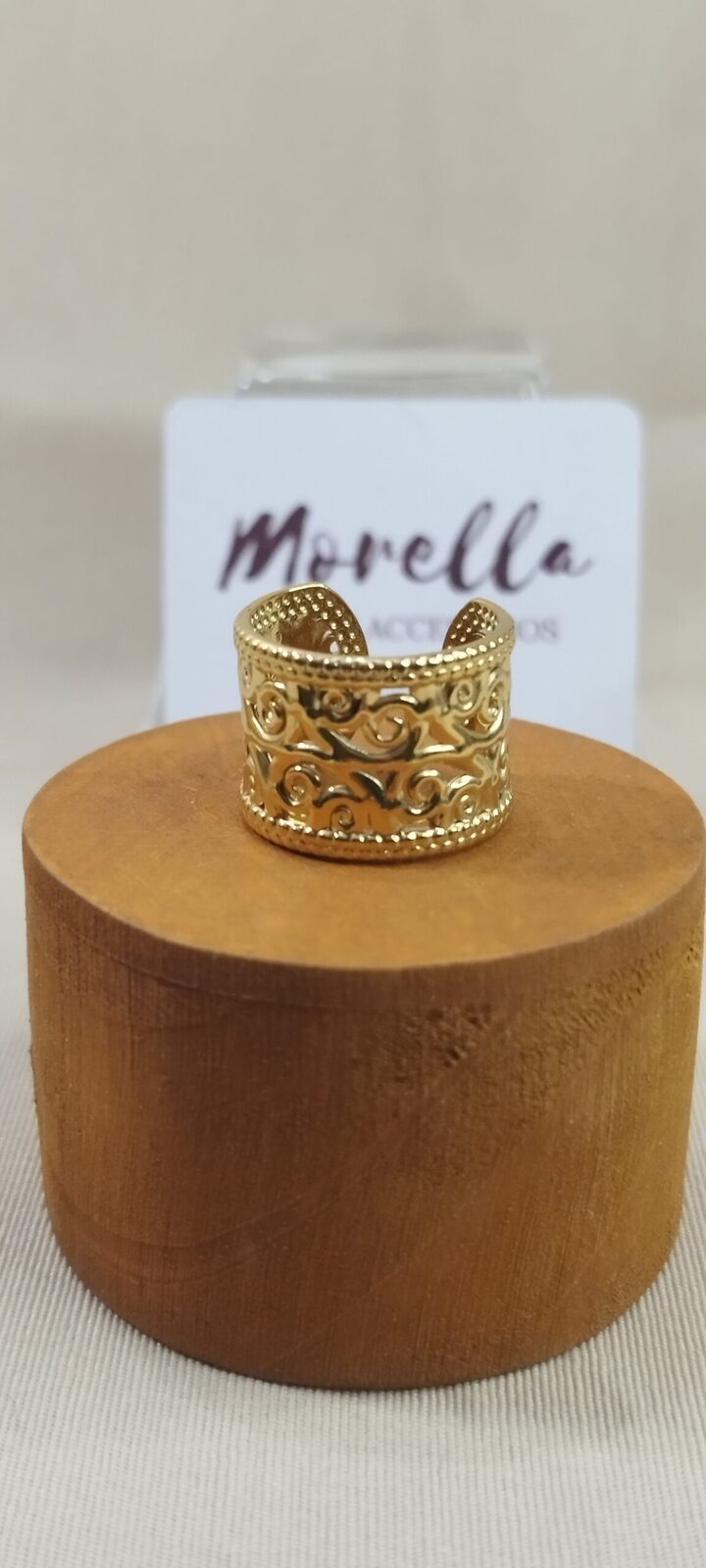 Anillos en acero quirúrgico ajustable