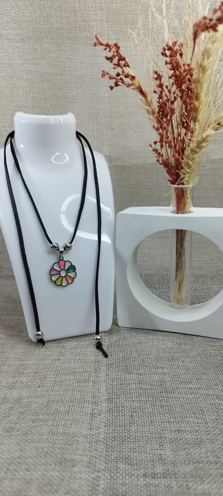 Choker flor colores