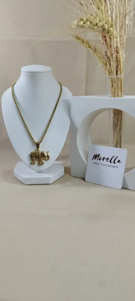 Cadena con dije Elefante