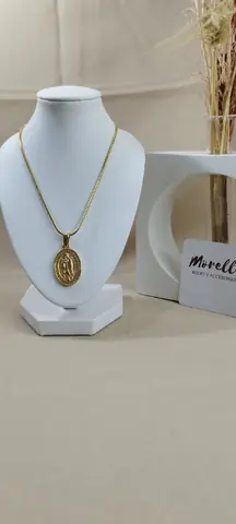 Cadena y Medalla Virgen de Guadalupe