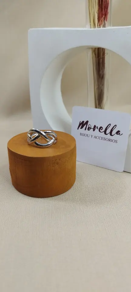 Anillo infinito (Plateado)