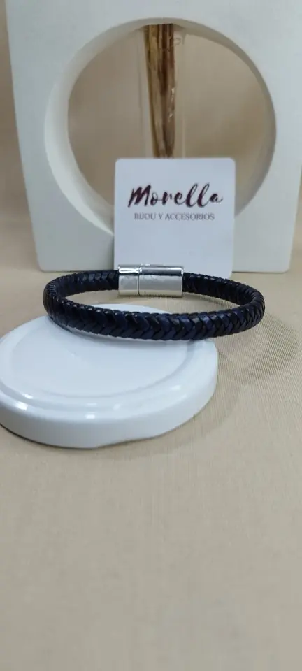 Pulsera azul/ negro
