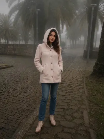 0863/0123 Gamulán con corderito y capucha