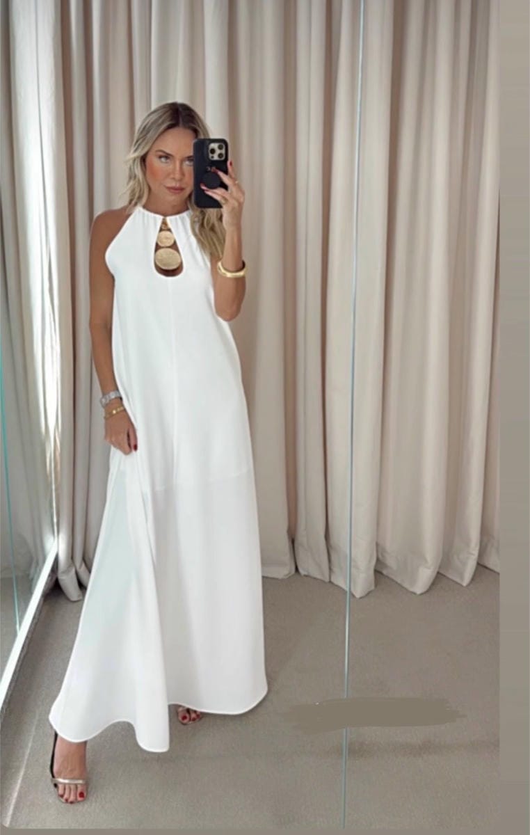 511/0349  Vestido Largo Grecia