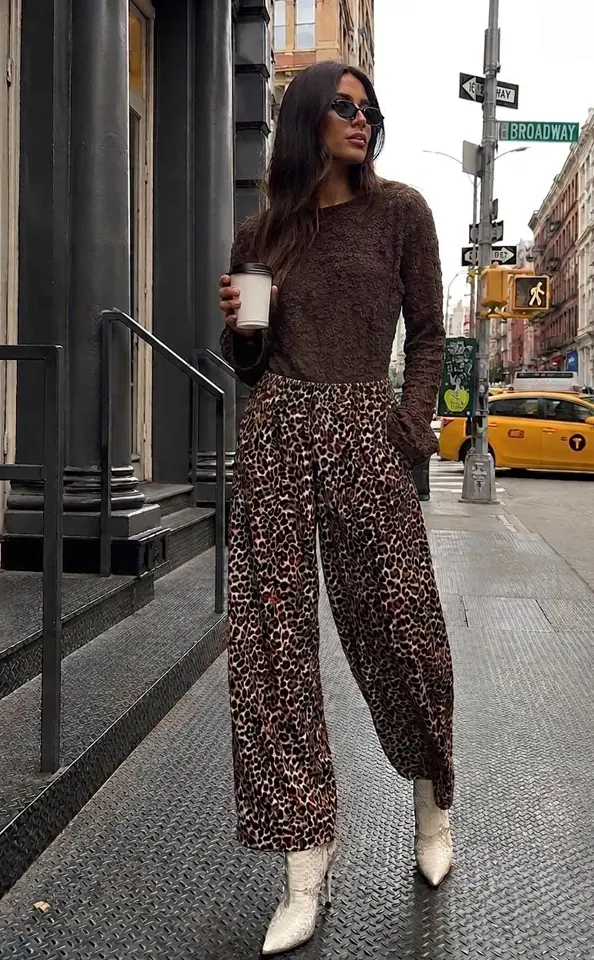 0857 Pantalon Animal Print Grecia