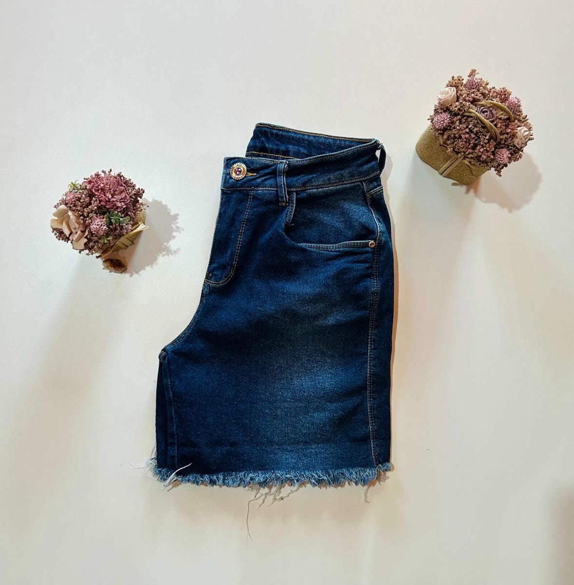 Short azul clásico