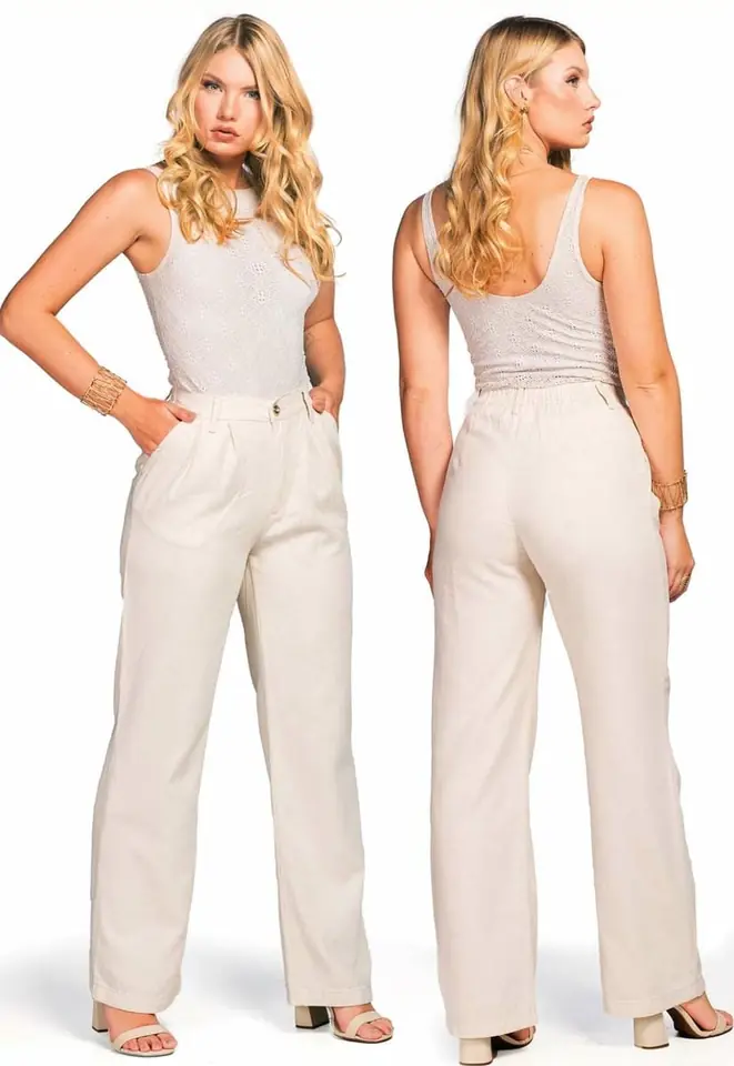 074/066  Pantalon de Lino