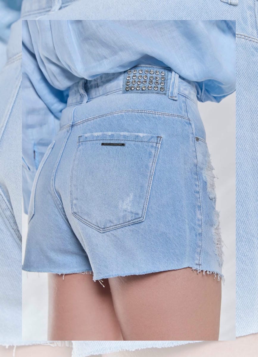 Short Mom con roturas