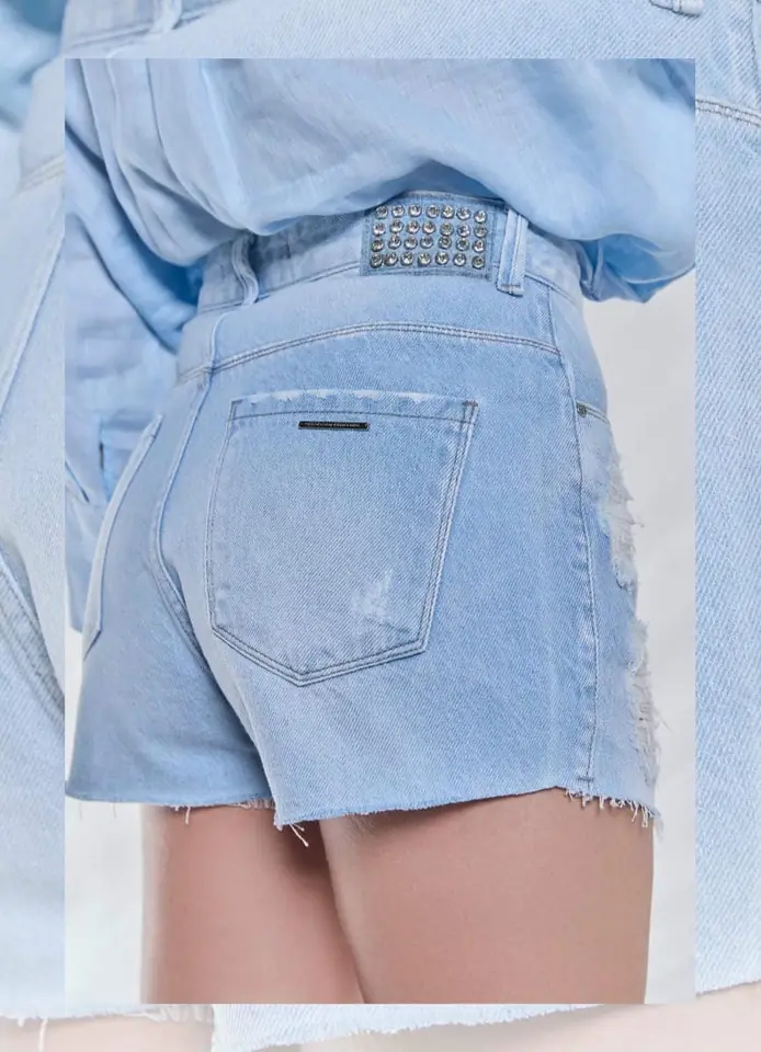 Short Mom con roturas