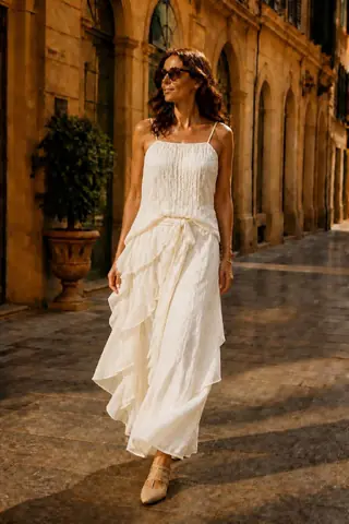NO 953 Vestido Emili matizado