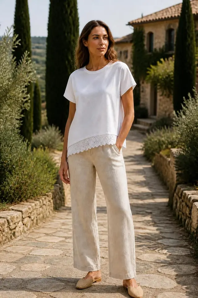 NO 925 Blusa Roco con broderie