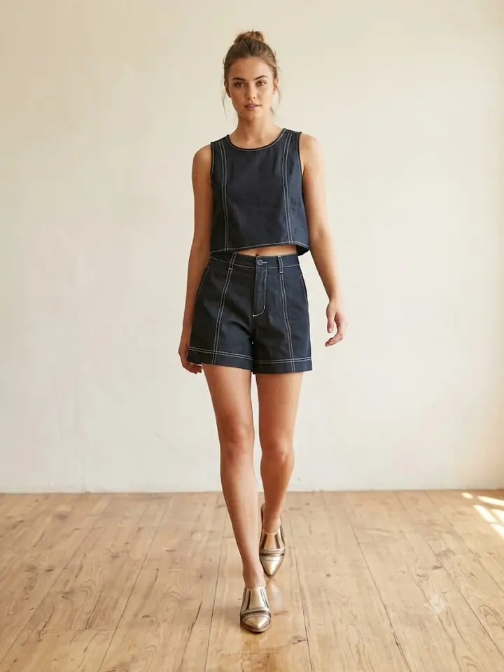 NO 901 Musculosa azul