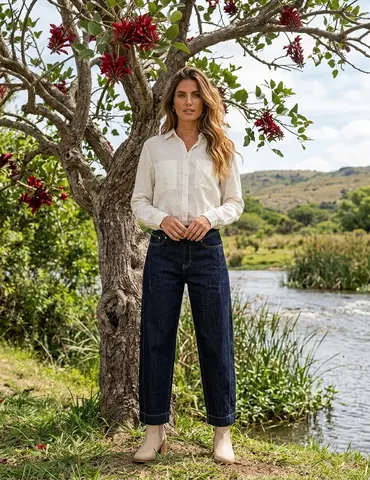 NO 908 Jeans tobillero Baggy