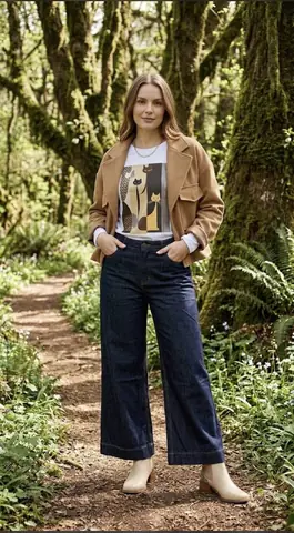 NO 907 Jeans Pantalona