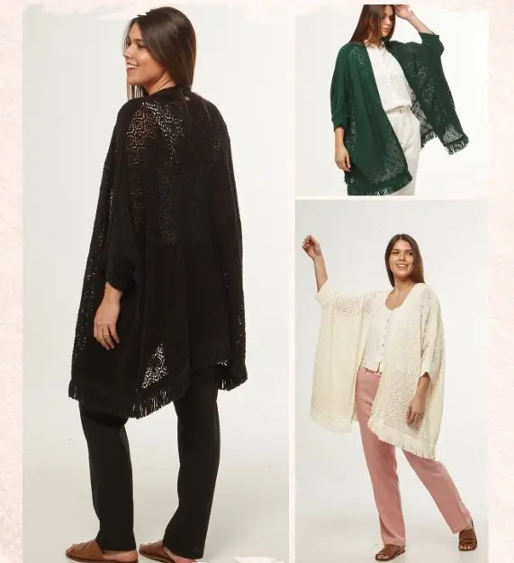 NO 970 Cardigan Tejido