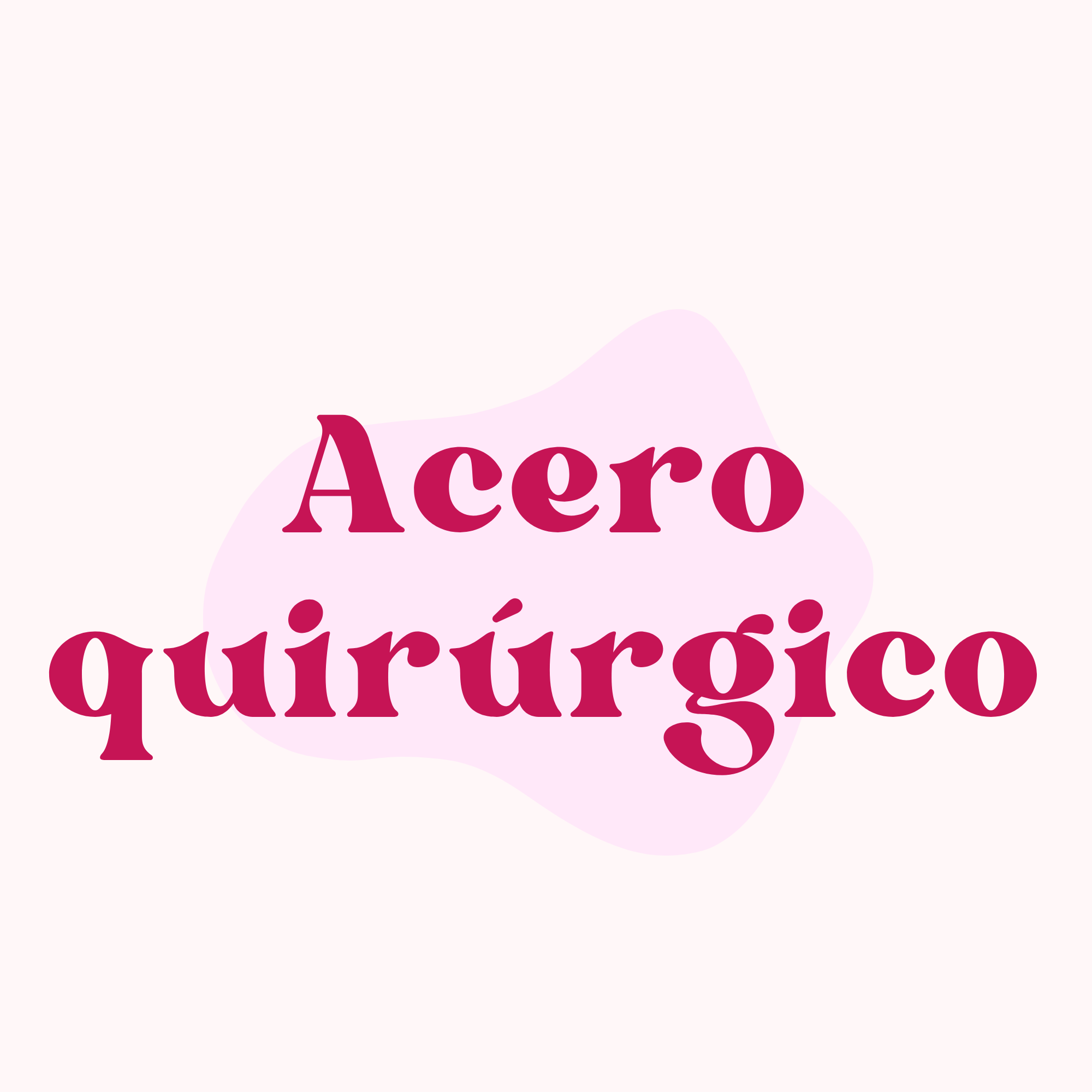 Joyas en acero quirúrgico