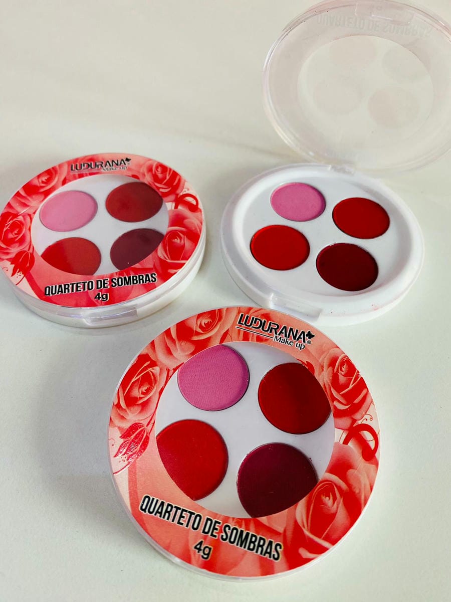Cuartetos de sombras en tonos rosas