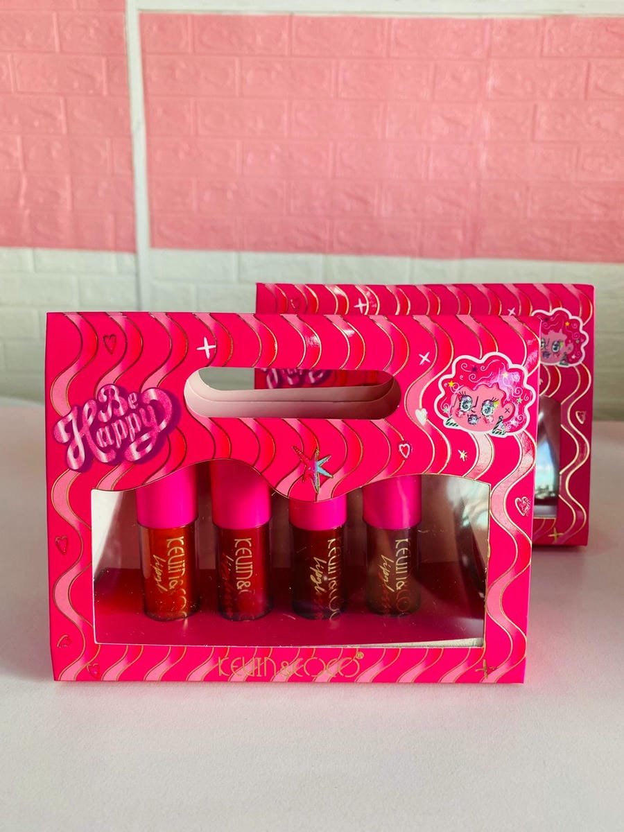 Box x4 Lip Gloss color