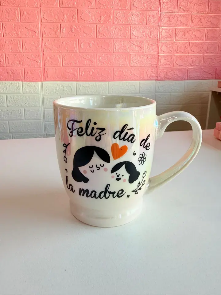Taza holográfica mamá