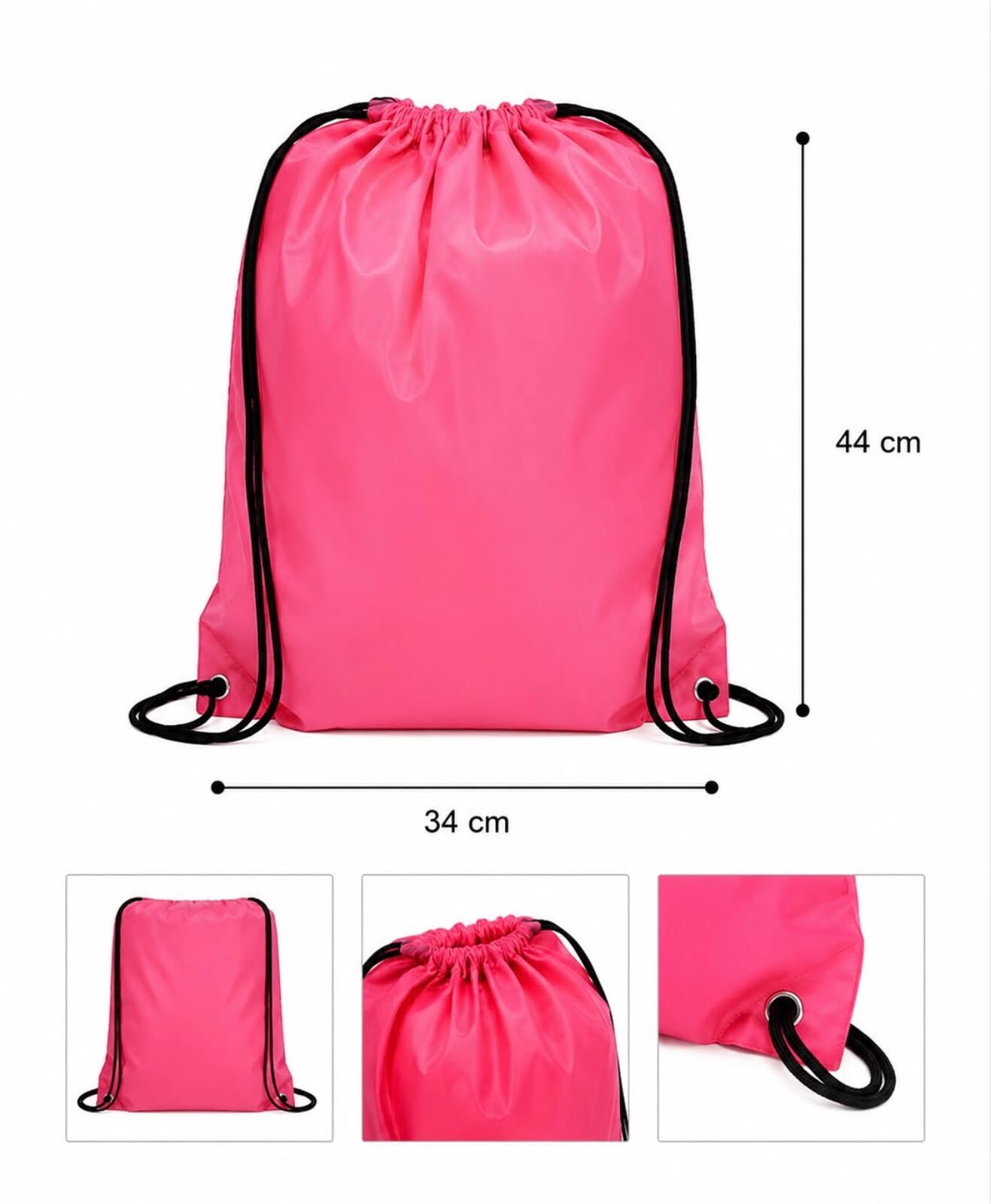 Mochila deportiva rosada