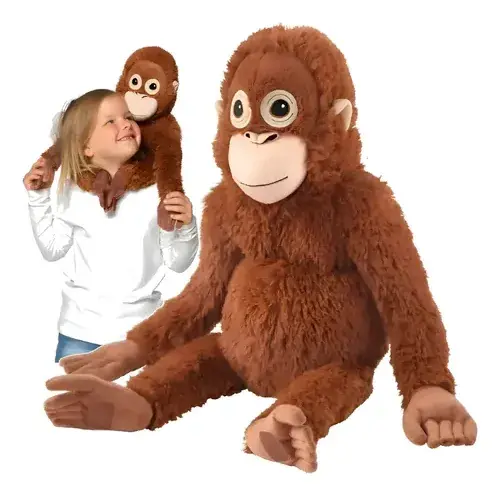 Peluche Mono Abrazable De Punch 65cm