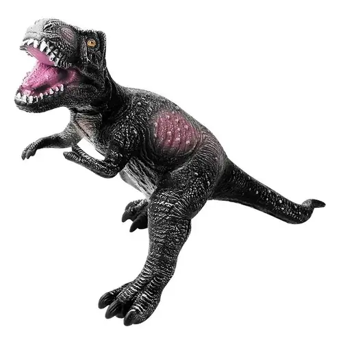 Dinosaurio De Goma T Rex Con Sonido Juguete Calidad 42cm