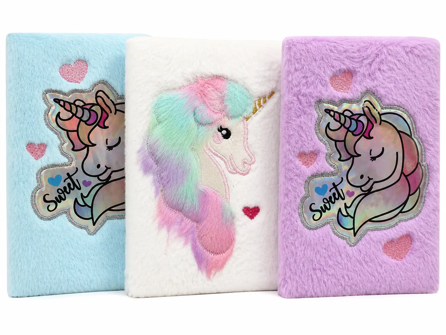 Diario Íntimo Peluche Unicornio Cuaderno
