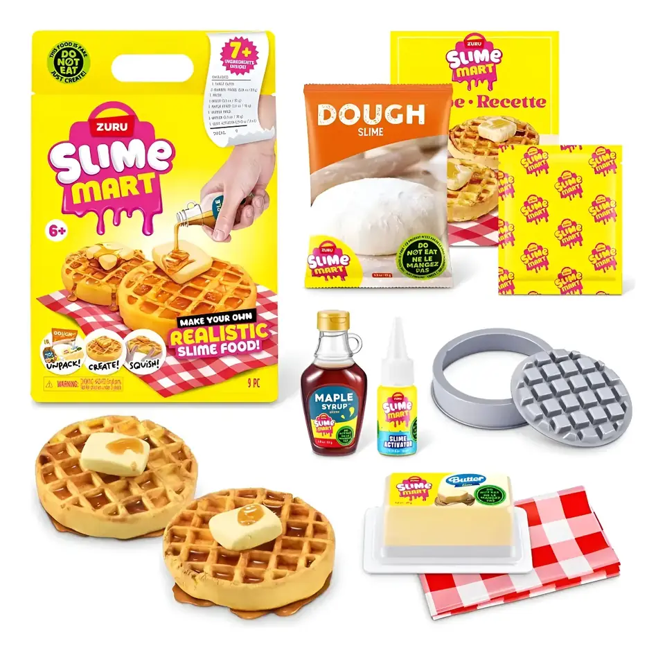 Juego infantil Slime Mart Zuru Waffle Fun Creative