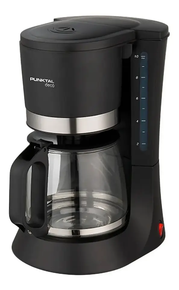 Cafetera De Goteo 680w 1.2lt Punktal 426 Caf Negro