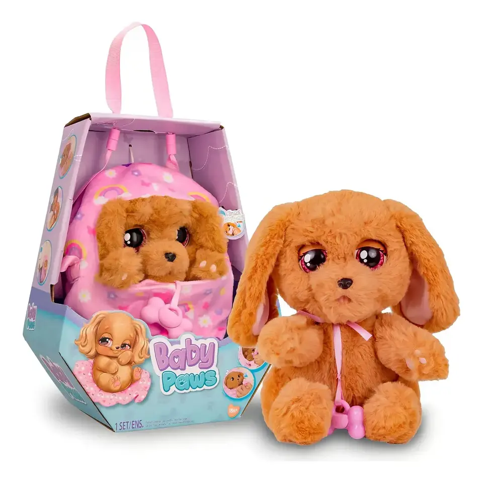 Peluch Cachorro Interactivo Baby Paws Perro Coker