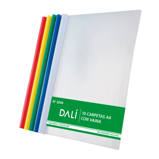 Carpeta A4 con vaina x10 DALI