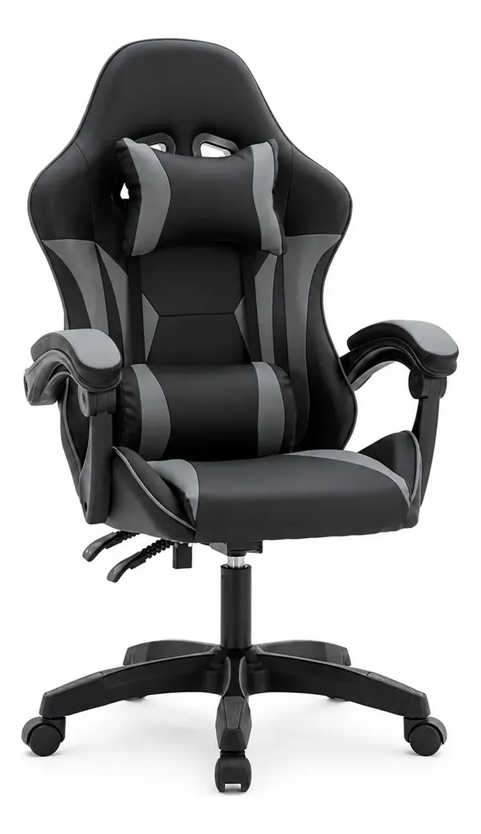 Silla Gamer Ergonómica Reclinable Apoyacabeza Soporte Lumbar