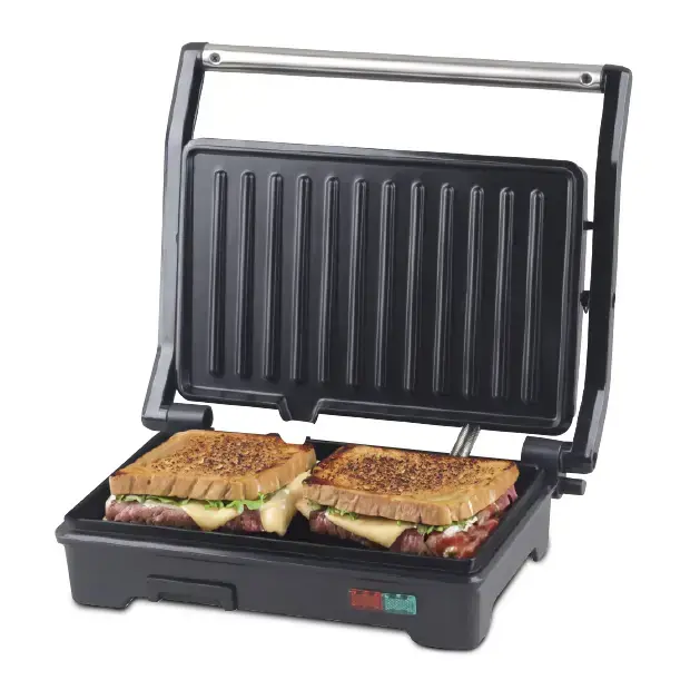 Sandwichera Grill Punktal Antiadherente 750w 1 Año Gris