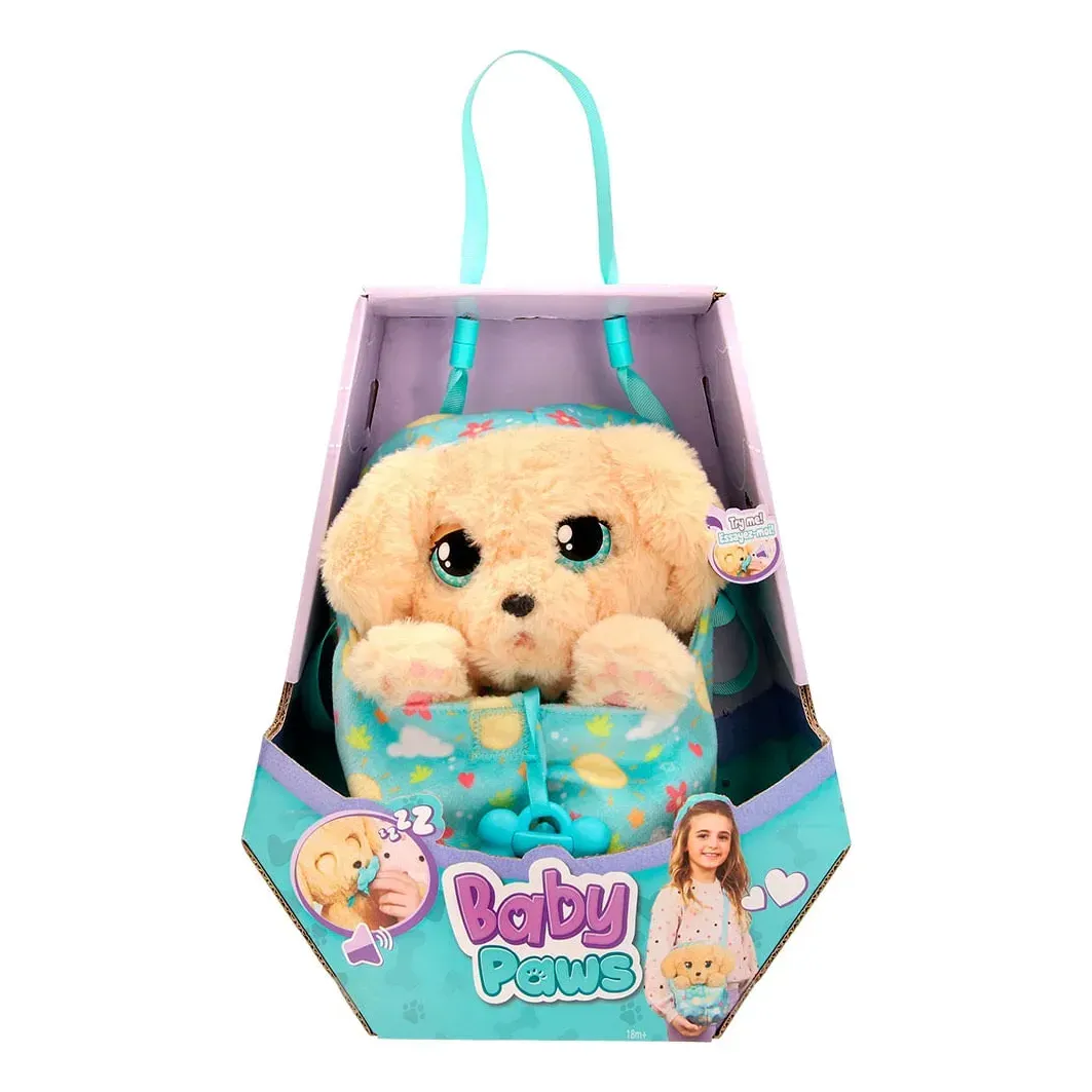 Baby Paws Peluche Cachorro Interactivo 22cm Labrador Beige