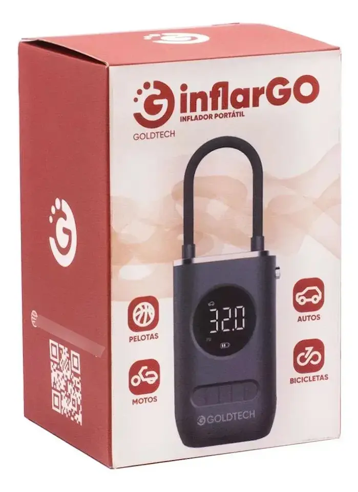 nflador Portable Recargable Usb Bicicletas Motos Autos