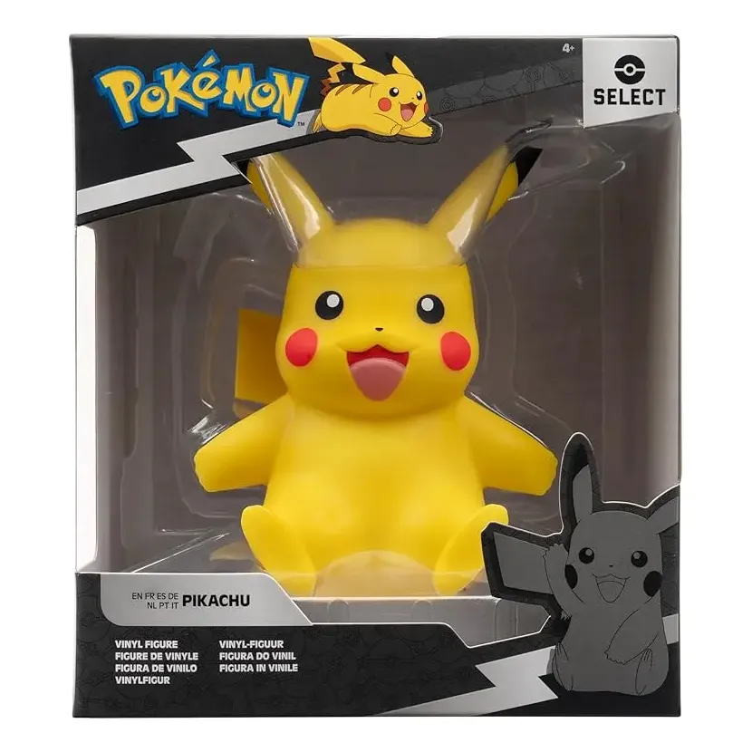 Pokemon Select Pikachu Figura Vinilo 10cm Serie 1 Jazwares