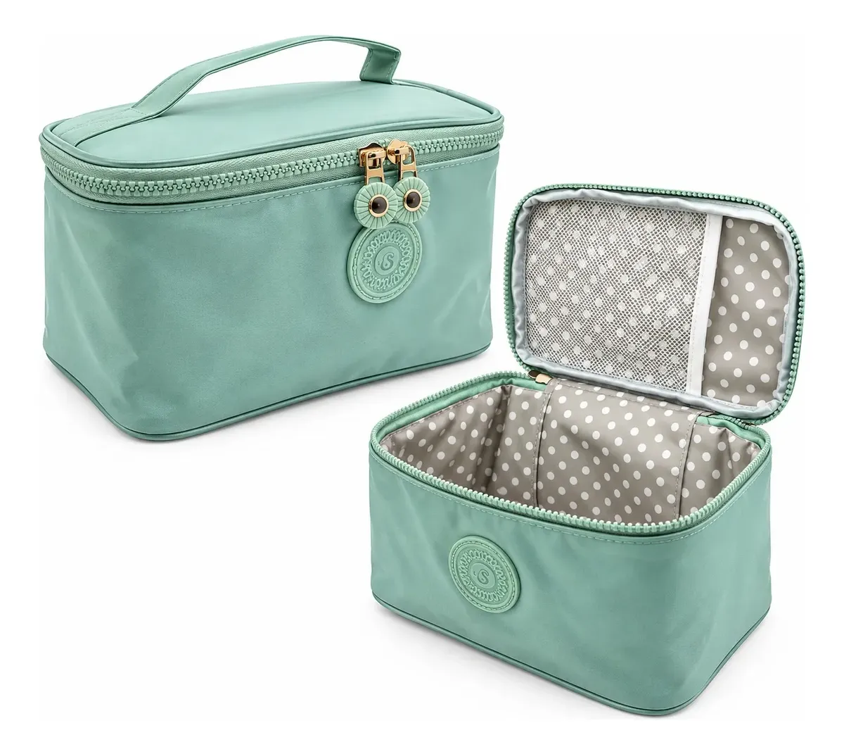 Neceser Bolsa Organizadora Porta Cosméticos 21x12x14cm