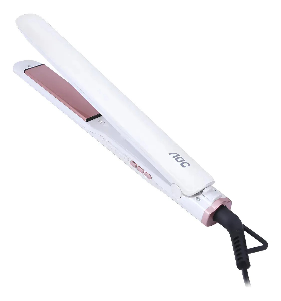 Plancha De Pelo 45w Aoc Hc-232 Blanco