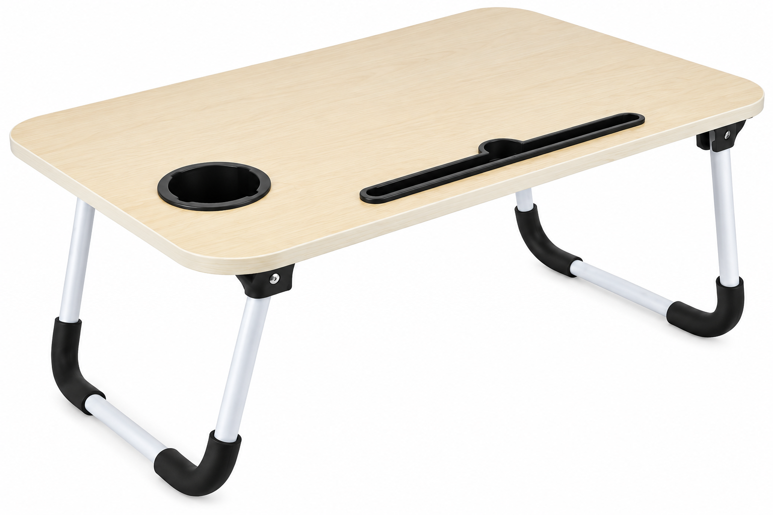 Mesa De Estudio Plegable P/cama Notebook Desayuno 60x40x25
