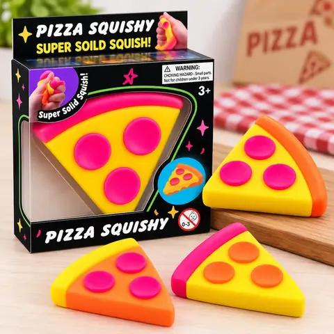 Squishy Antiestres Pizza Juguete Tendencia