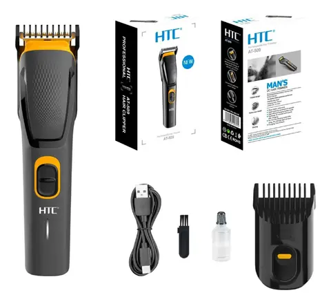 Maquina De Cortar Pelo Barba HTC Inalámbrica AT-509