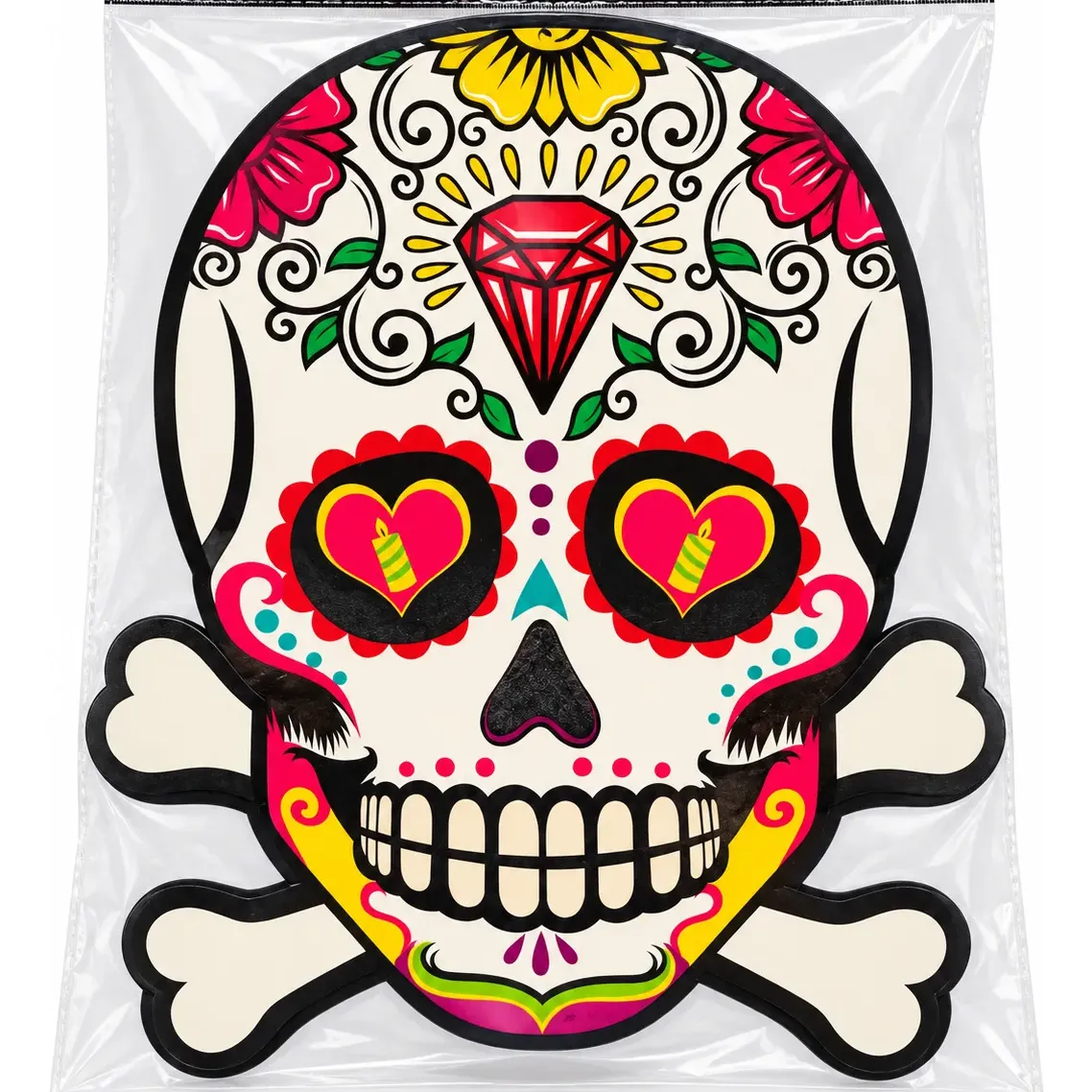 Adorno Cartel Colgante De Halloween 39x37cm