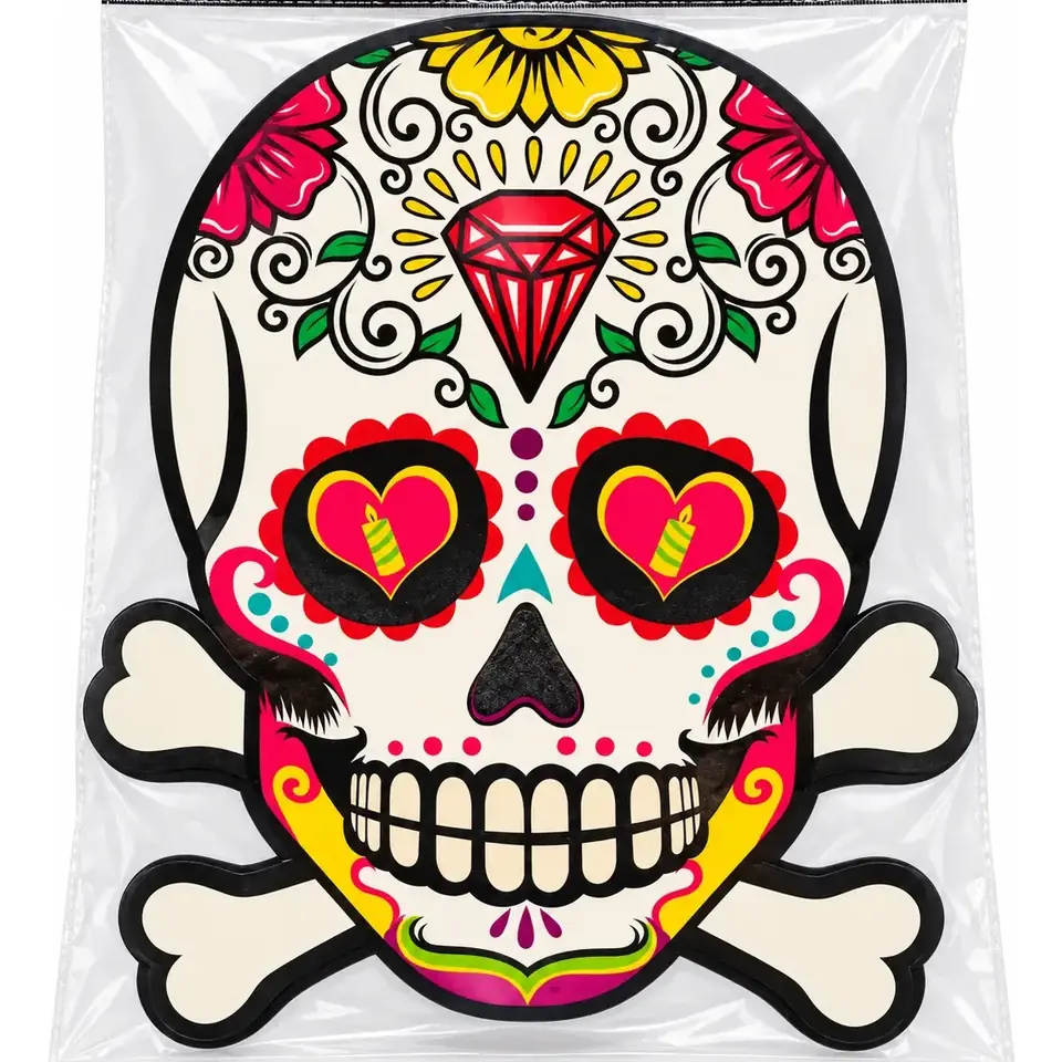 Adorno Cartel Colgante De Halloween 39x37cm