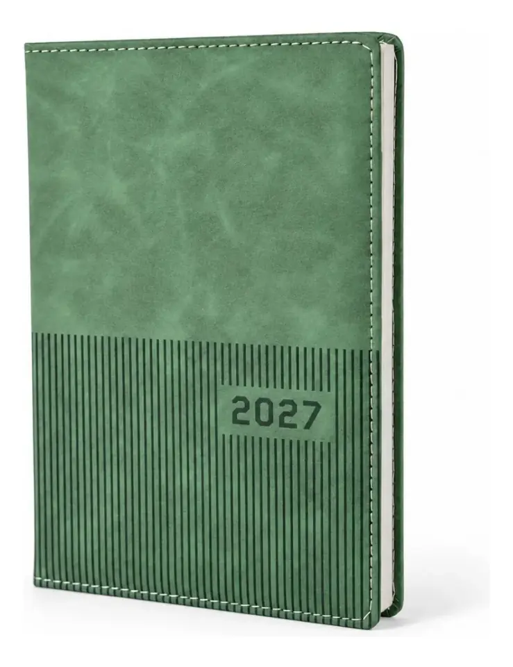 Agenda Ejecutiva 2027 Diaria Color Verde