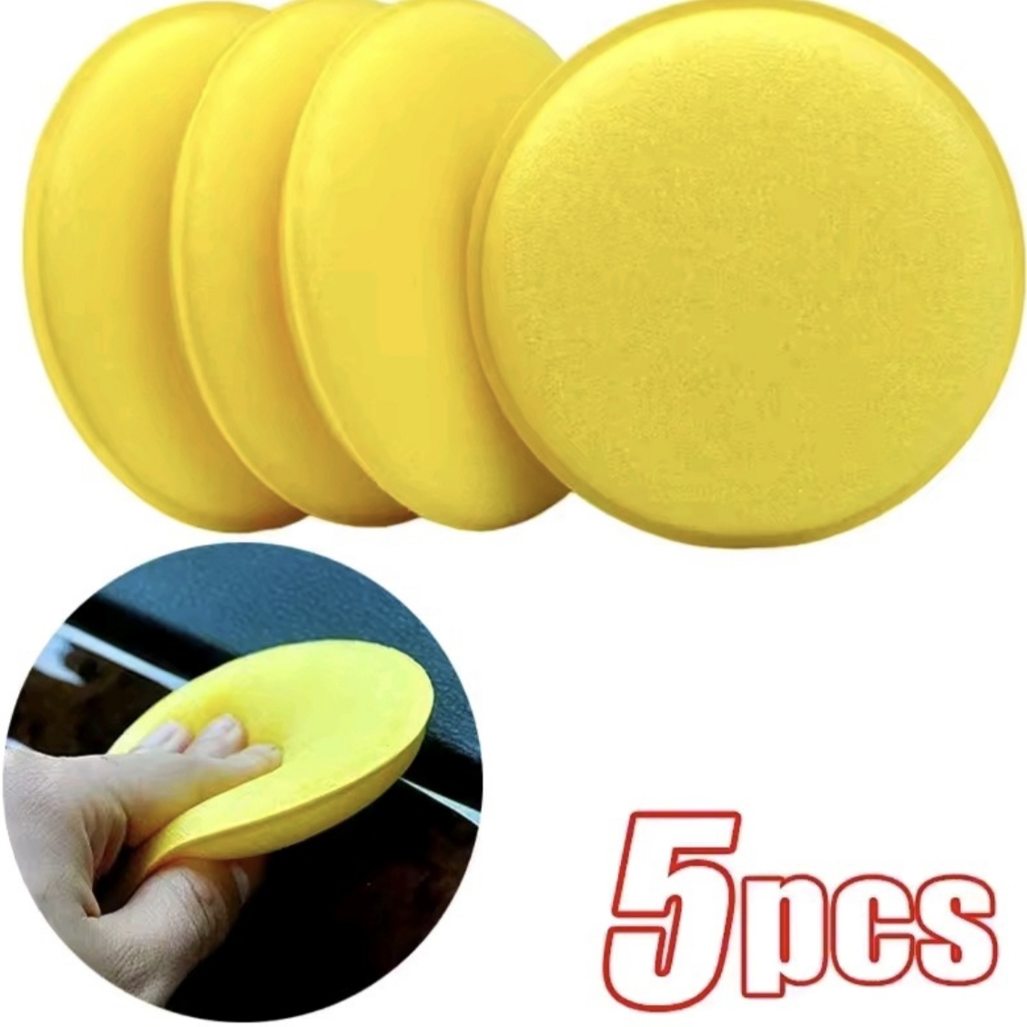 Kit 5 Aplicadores de Espuma Básicos